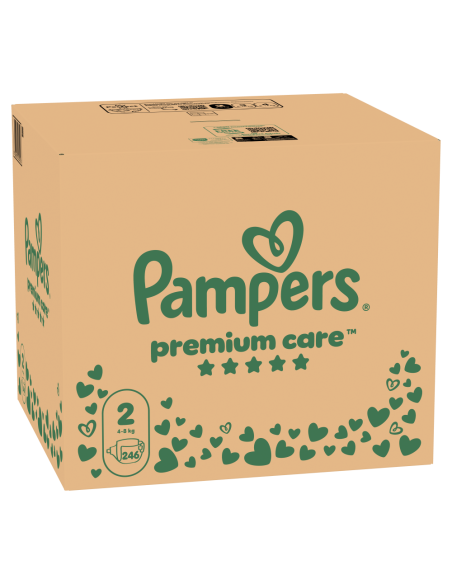 Pampers Premium Care teipmähkmed suurus 2 (4-8 kg)  246 tk