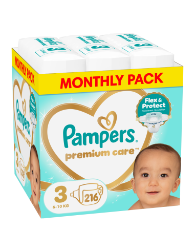 Pampers Premium Care teipmähkmed suurus 3 (6-10...
