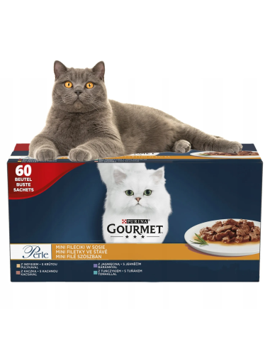 Purina Gourmet Perle kassikonserv mini-fileed...