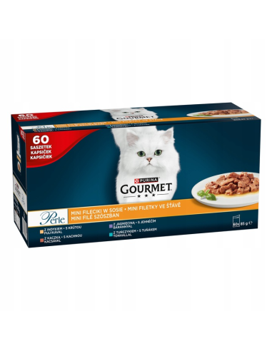 Purina Gourmet Perle kassikonserv mini-fileed...