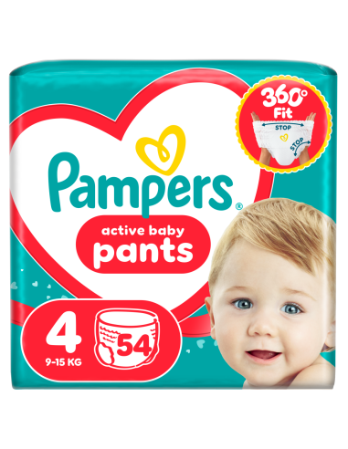 Pampers Active Baby mähkmed suurus 4 (54 tk)