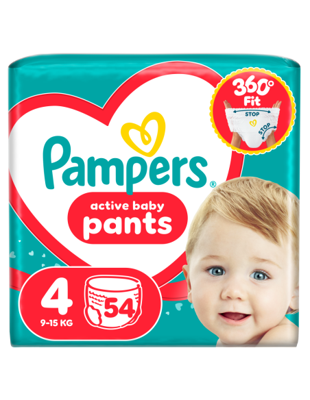 Pampers Active Baby mähkmed suurus 4 (54 tk)