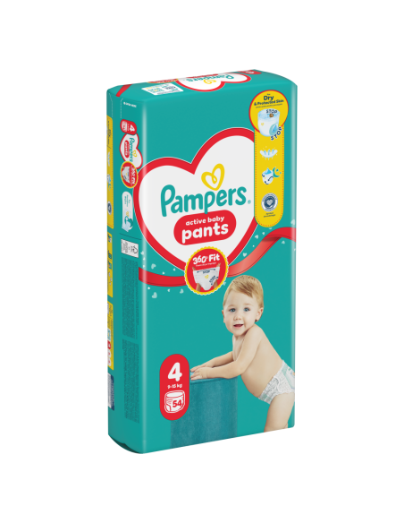 Pampers Active Baby mähkmed suurus 4 (54 tk)