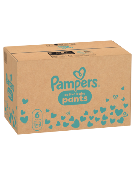 Pampers Active Baby mähkmed suurus 6 (144 tk)