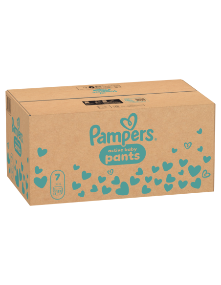 Pampers Active Baby mähkmed suurus 7 (128 tk)