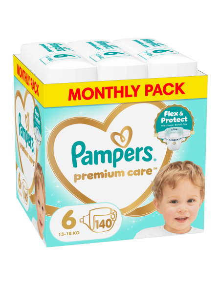 Pampers Premium Care teipmähkmed suurus 6 (140 tk)