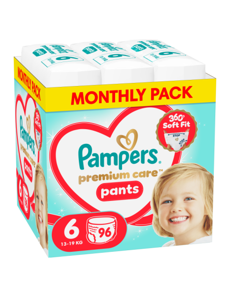 Pampers Premium Care Pants püksmähkmed suurus 6 (96 tk)