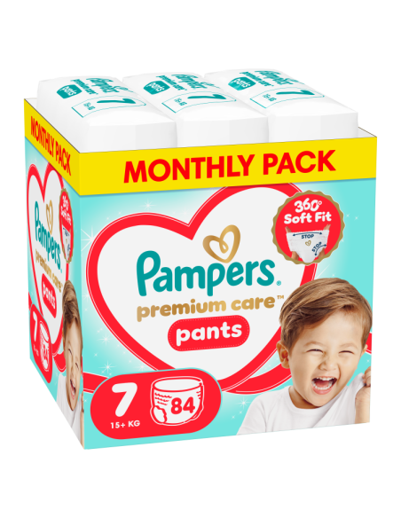 Pampers Premium Care Pants püksmähkmed suurus 7 (84 tk)