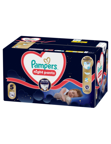 Pampers Night Pants püksmähkmed suurus 5 (92 tk)