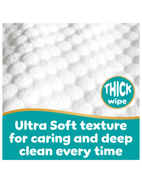 Pampers Aqua Soft Touch niisked beebisalvrätid 15 pakki (900 tk)