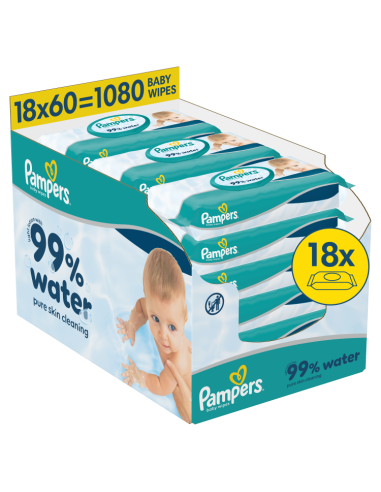 Pampers Aqua Niisked beebisalvrätid 18 pakki...