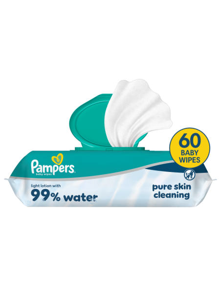 KAST 12 tk! Pampers Aqua niisked beebisalvrätid 60 tk