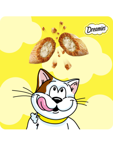 Dreamies maiused kassile kanaga, juustuga ja...