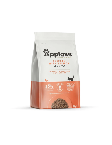 APPLAWS kassi kuivtoit kana lõhega 2kg