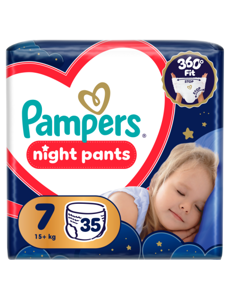 Pampers Night Pants püksmähkmed suurus 7 (35 tk)