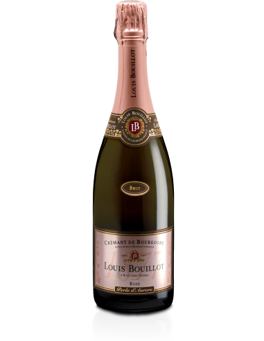 Louis Bouillot Perle d`Aurore Brut Rose 75cl 12%