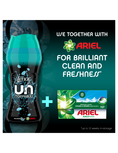 LENOR lõhnagraanulid Unstoppable Fresh 735 g (60 pesukorda)