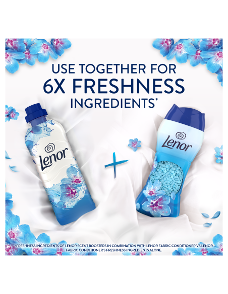 KAST 4 tk! LENOR lõhnagraanulid Spring Awakening 735 g (60 pesukorda)