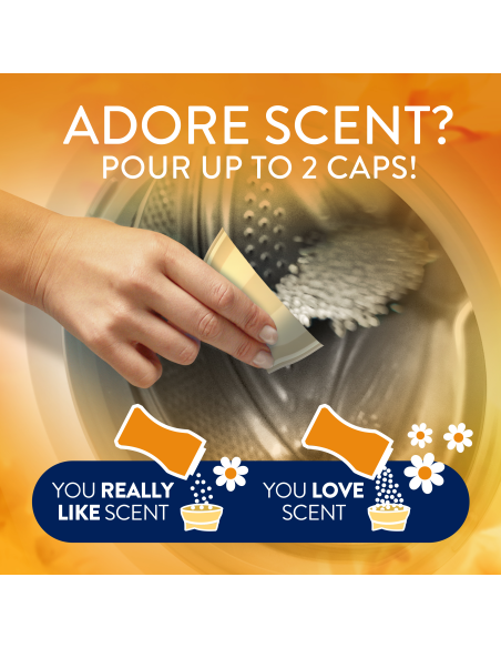 LENOR lõhnagraanulid Gold Orchid 735 g (60 pesukorda)