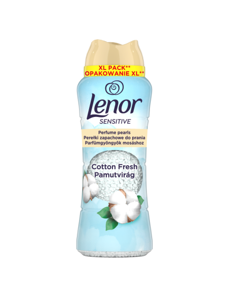 LENOR lõhnagraanulid Sensitive Cotton Fresh 495 g (41 pesukorda)