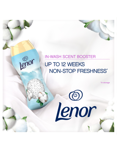 LENOR lõhnagraanulid Sensitive Cotton Fresh 495 g (41 pesukorda)