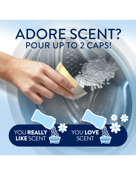 KAST 6 tk! LENOR lõhnagraanulid Sensitive Cotton Fresh 495 g (41 pesukorda)