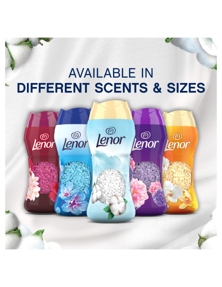 KAST 6 tk! LENOR lõhnagraanulid Sensitive Cotton Fresh 495 g (41 pesukorda)
