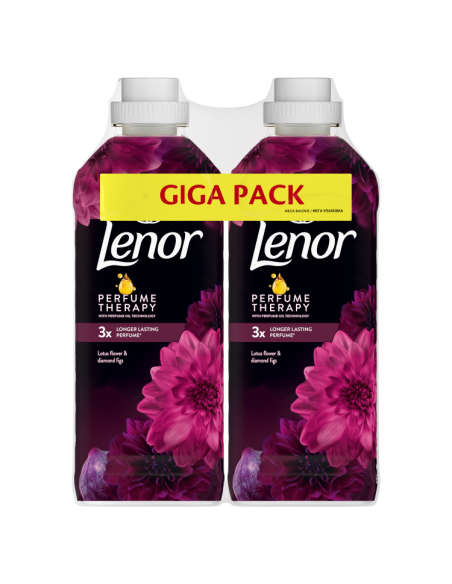 KAST 6 tk! LENOR Pesuloputusvahend Diamond Figs & Lotus Flower 2 x 987 ml (94 Pesukorda)