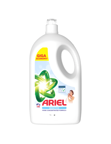 KAST 3 tk! Ariel Sensitive pesugeel 4.5 L (100...