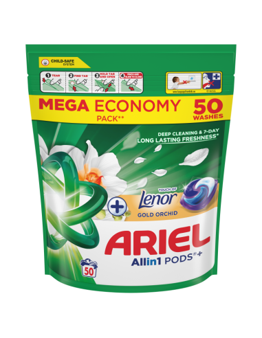 Ariel All-in-1 PODS Touch Of Lenor Gold Orchid...