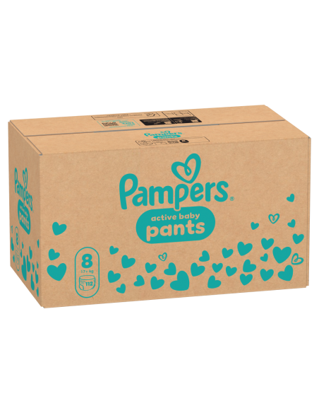 Pampers Active Baby Pants Mähkmed, Suurus 8, 112 tk