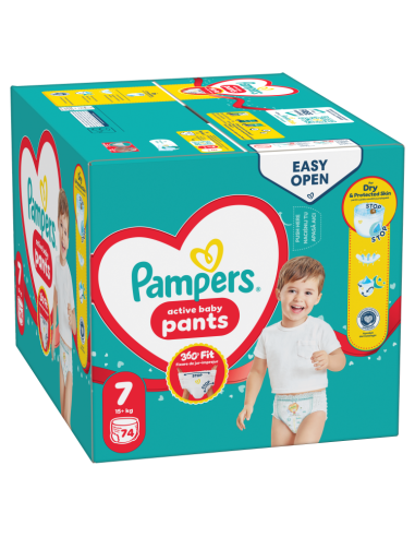 Pampers Active Baby Pants Mähkmed, Suurus 7, 74...