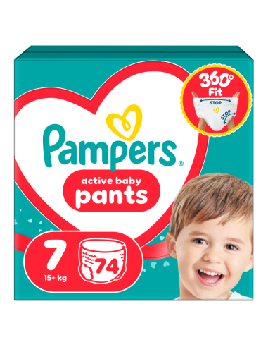 Pampers Active Baby Pants Mähkmed, Suurus 7, 74...