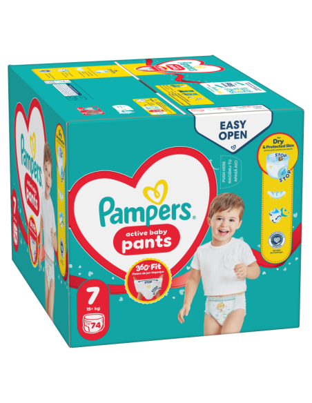 Pampers Active Baby Pants Mähkmed, Suurus 7, 74 Mähet