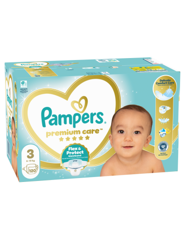 Pampers Premium Care Mähkmed, Suurus 3, 120 Mähet