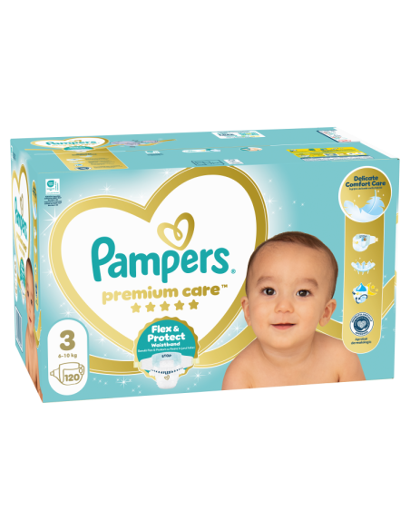 Pampers Premium Care Mähkmed, Suurus 3, 120 Mähet