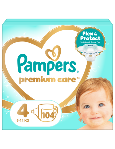 Pampers Premium Care Mähkmed, Suurus 4, 104 Mähet