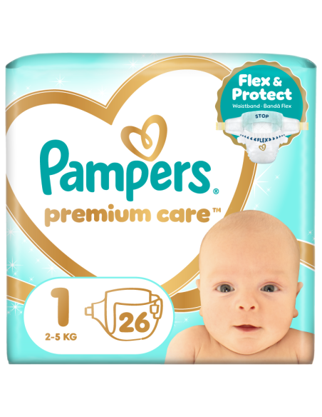 Pampers Premium Care Mähkmed,  Suurus 1 (Mini), 26 Mähet