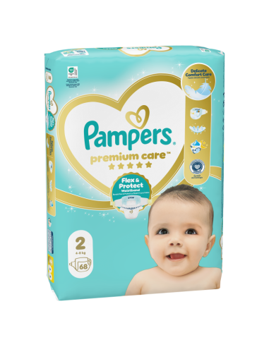 Pampers Premium Care Mähkmed,  Suurus 2, 68 Mähet