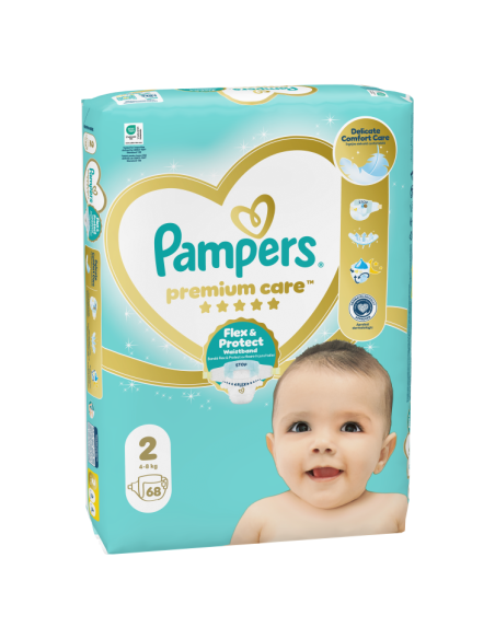 Pampers Premium Care Mähkmed,  Suurus 2, 68 Mähet