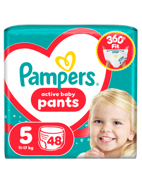 Pampers Active Baby Pants Püksmähkmed,  Suurus 5, 48 Mähet