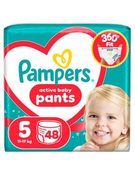 KAST 2 tk! Pampers Active Baby Pants Püksmähkmed,  Suurus 5, 48 Mähet