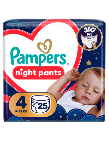 KAST 4 tk! Pampers Night Pants Püksmähkmed,...