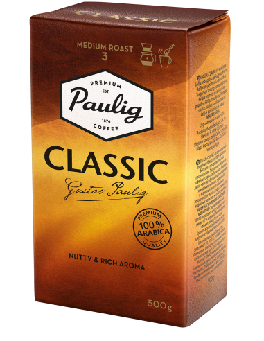 PAULIG CLASSIC filtrikohv 500g