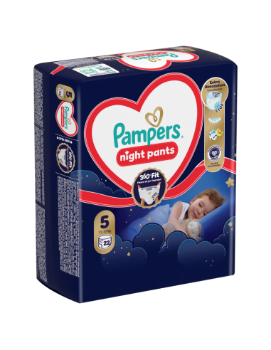 Pampers Night Pants Püksmähkmed, Suurus 5, 22...