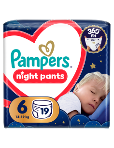 KAST 4 tk! Pampers Night...