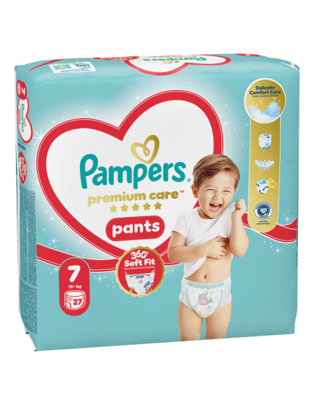 Pampers Premium Care Püksmähkmed, Suurus 7, 27 Mähet