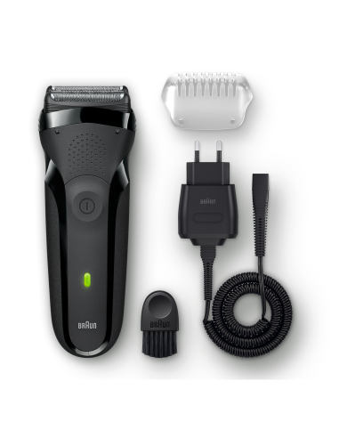 300s Braun Series 3 laetav pardel, must