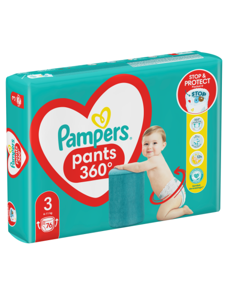 Pampers Active Baby Pants püksmähkmed suurus 3 (76 tk)