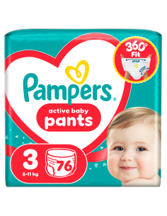 KAST 2 tk! Pampers Active...